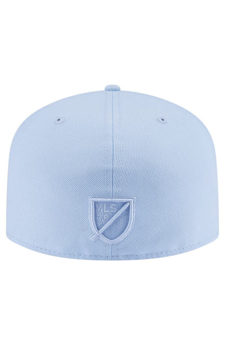 New Era Men's New Era Light Blue Chicago Fire Color Pack A-Frame 59FIFTY Fitted Hat, Alternate, color, Light Blue