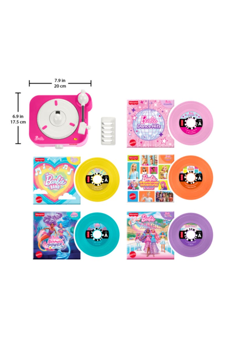 Kids' Barbie Record Player, Alternate, color, BARBIE