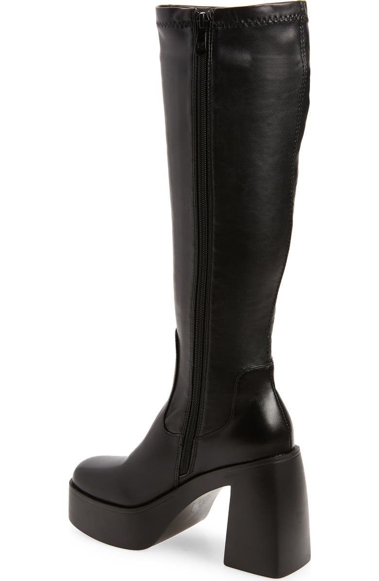 AZALEA WANG Nashla Knee High Platform Boot, Alternate, color,