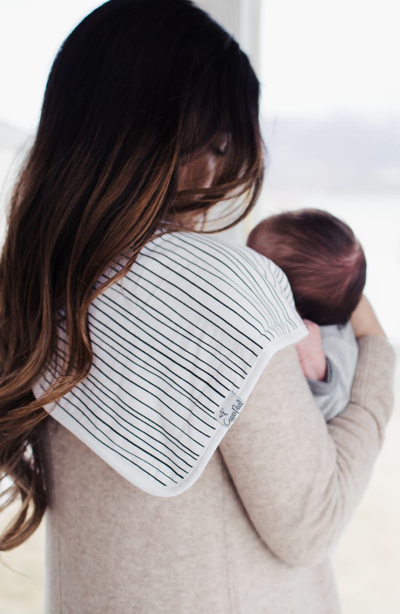 Copper Pearl 3-Pack Burp Cloth Set, Alternate, color, 