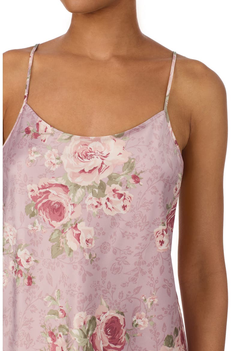 Floral Camisole Pajamas, Alternate, color, MAUVE PRINT