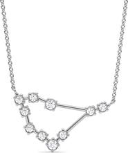 HauteCarat Capricorn Constellation Lab Created Diamond Necklace