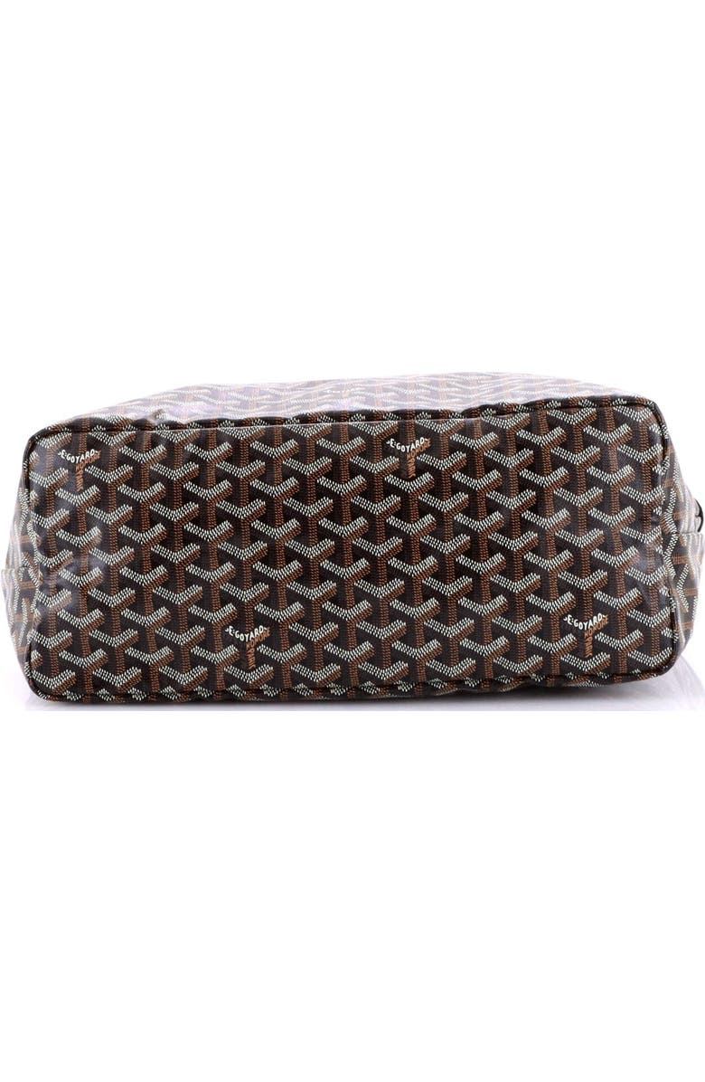 Pre-Owned Goyard Saint Louis Tote Coated Canvas PM, Alternate, color, Black