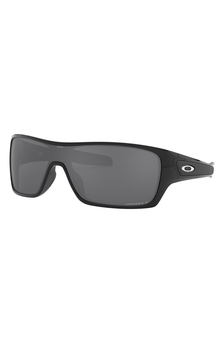 Oakley Turbine Rotor 132mm Polarized Shield Sunglasses, Alternate, color, 