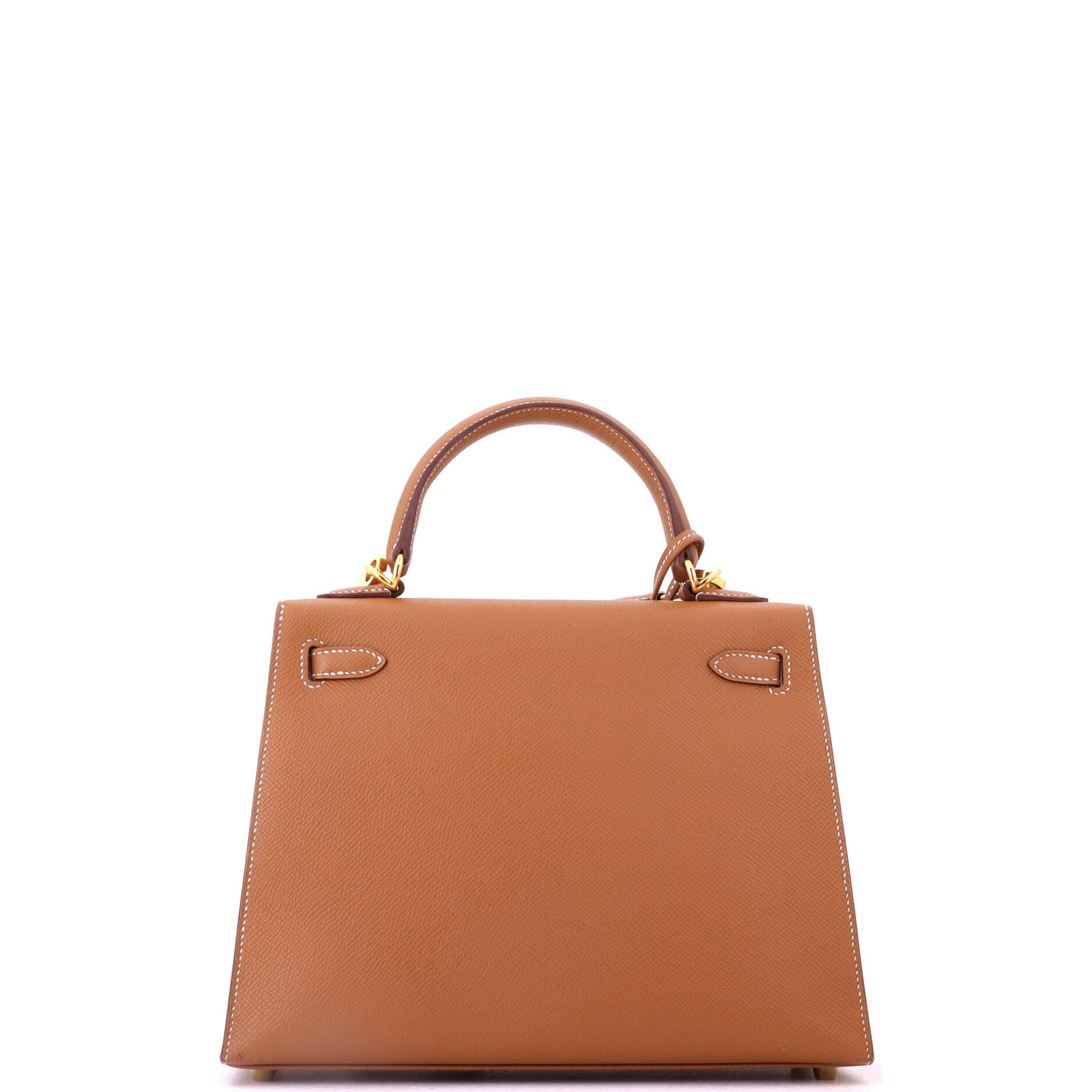 Kelly Handbag Brown Epsom with Gold Hardware 25, Alternate, color, Metallic Gold