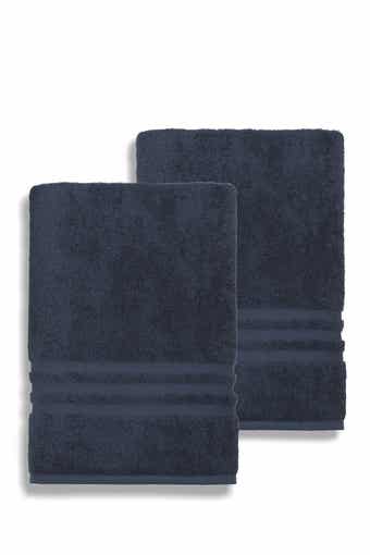 Linum Home Textiles Denzi Bath Sheet - Set of 2 - Twilight Blue