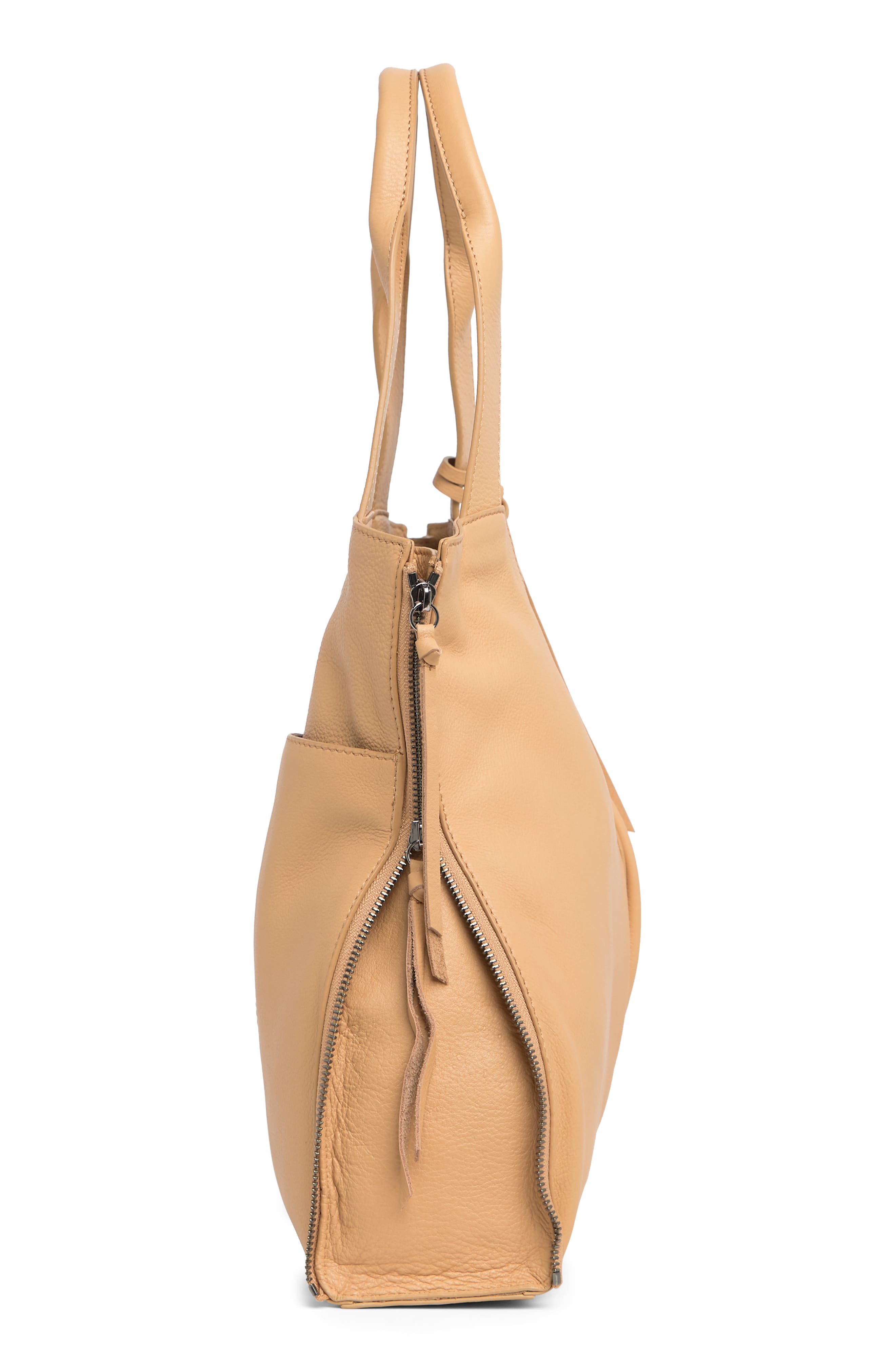 Corla Leather Tote, Alternate, color, SANDSTONE
