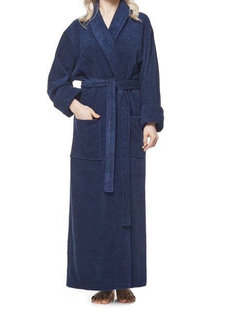 Optimus Long Cotton Bathrobe for Women
