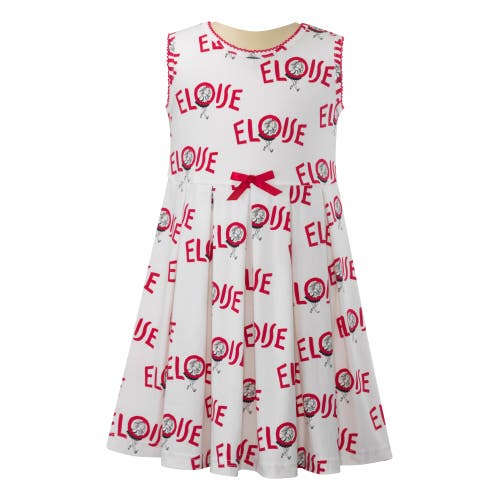 Rachel Riley Kids'  Eloise Logo Jersey Dress