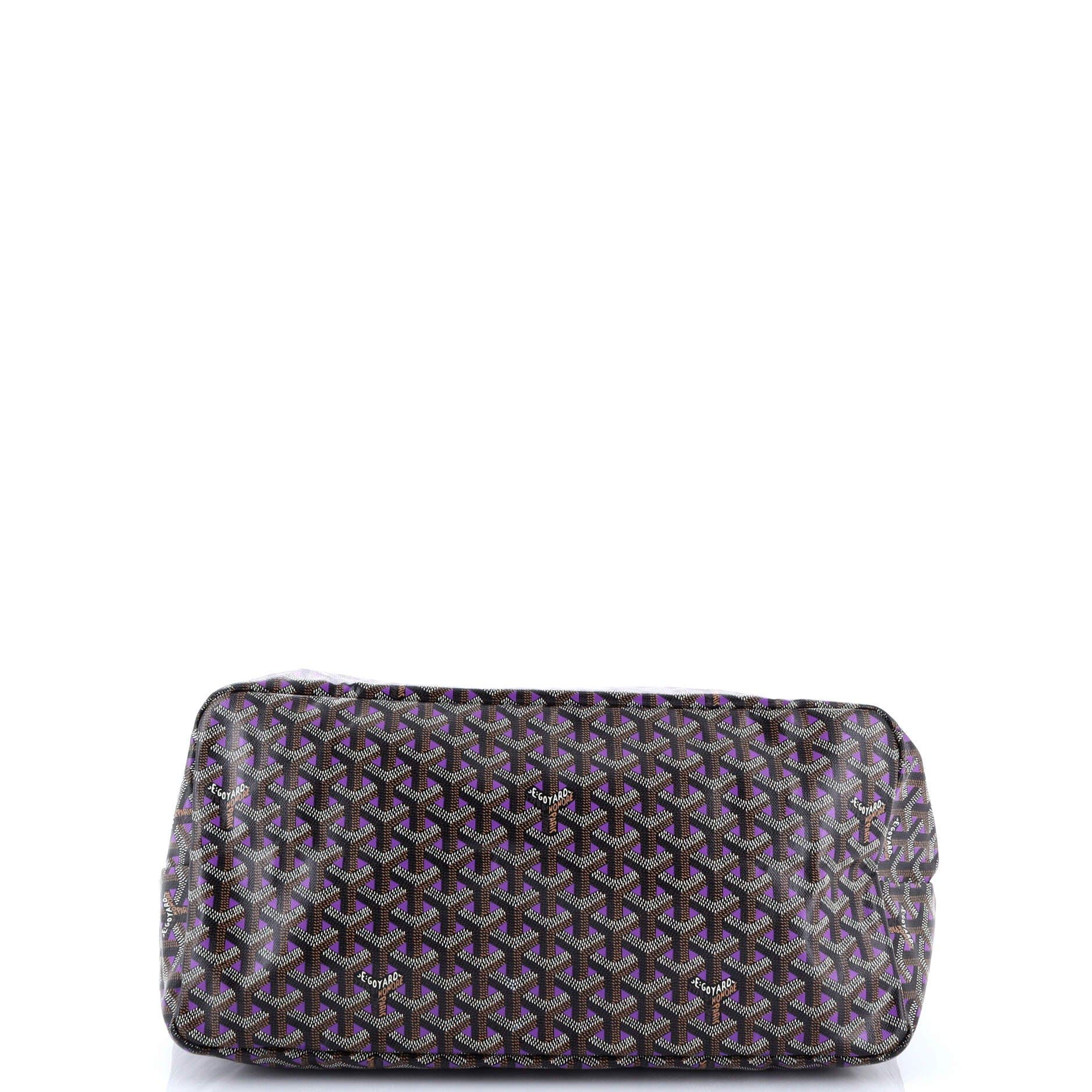 Pre-Owned Goyard Saint Louis Tote Claire Voie Coated Canvas GM, Alternate, color, 