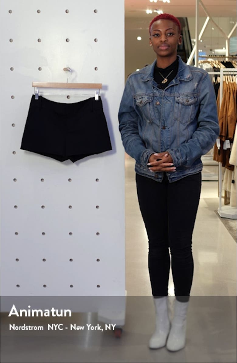 Cady Cotton Blend Shorts, sales video thumbnail