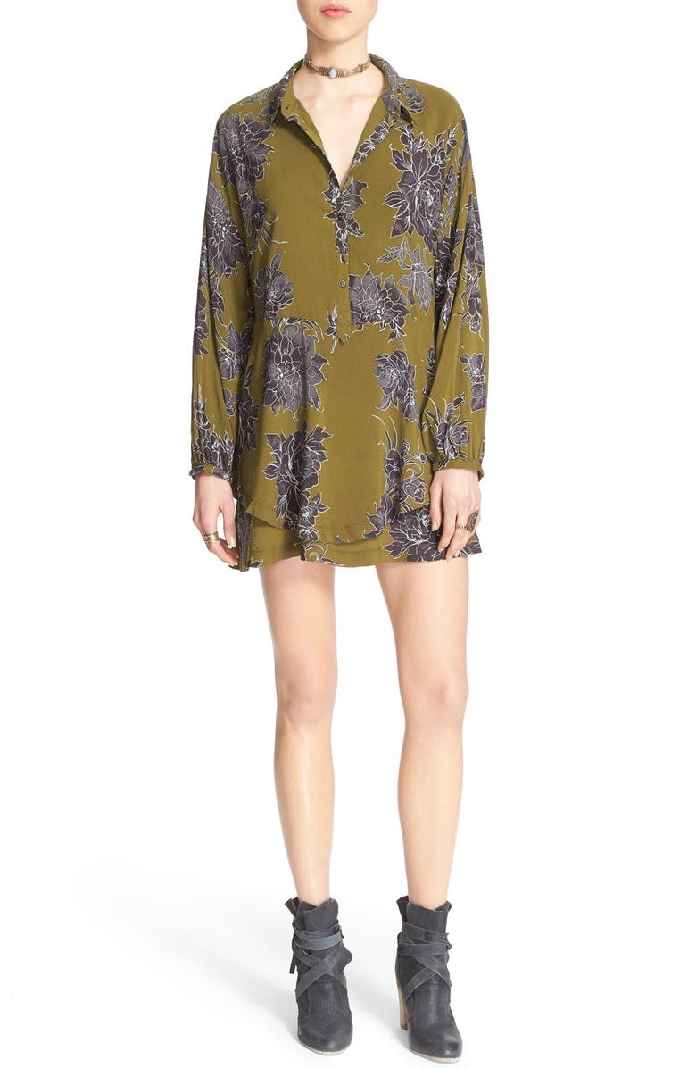 Free People 'Shake It' Printed Tunic, Main, color, 