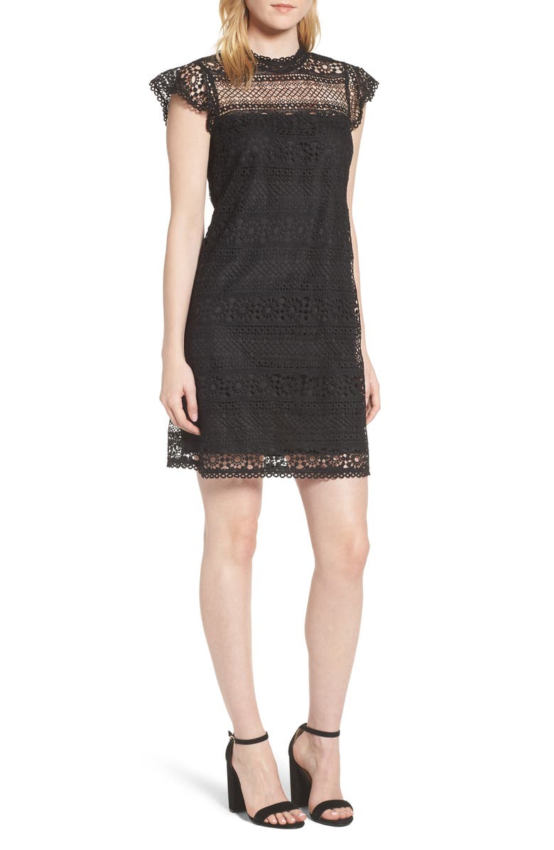 cupcakes and cashmere Delight Lace Dress, Main, color, 