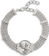 Awe Inspired Spellbound Sterling Silver Athena Chain Bracelet
