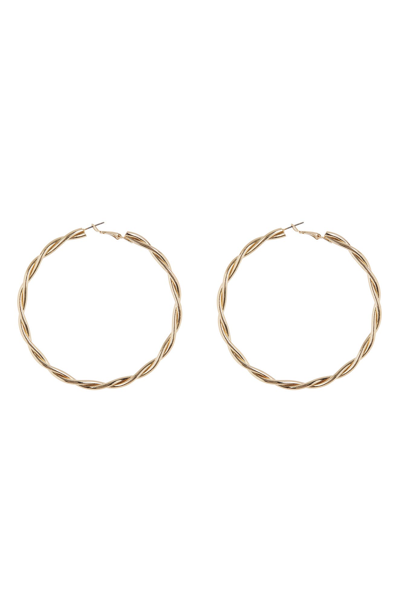 Tasha Twist Hoop Earrings