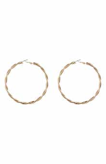 Tasha Twist Hoop Earrings
