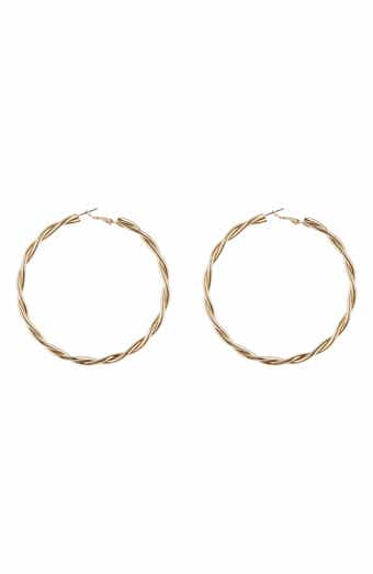 Tasha Twist Hoop Earrings