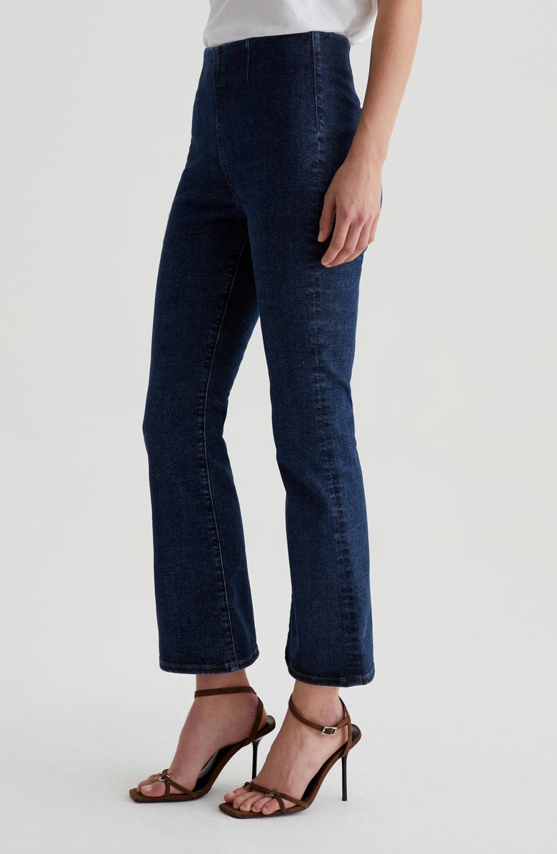 AG Farrah Pull-On Ankle Bootcut Jeans, Alternate, color, Hyacinth