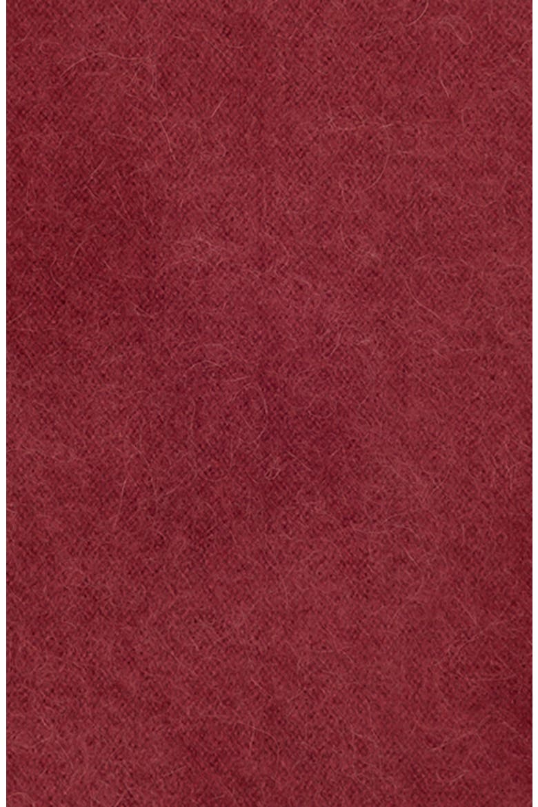 Emma Baby Alpaca Blend Triangle Scarf, Alternate, color, CHIANTI