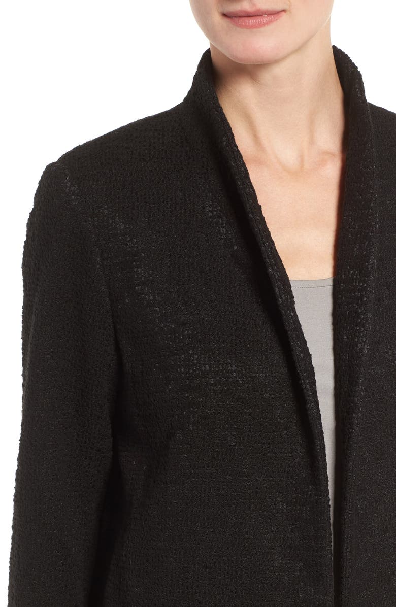 Eileen Fisher Paladin Organic Cotton Blend Jacket, Alternate, color, 