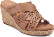 Rockport Britta Platform Wedge Slide Sandal
