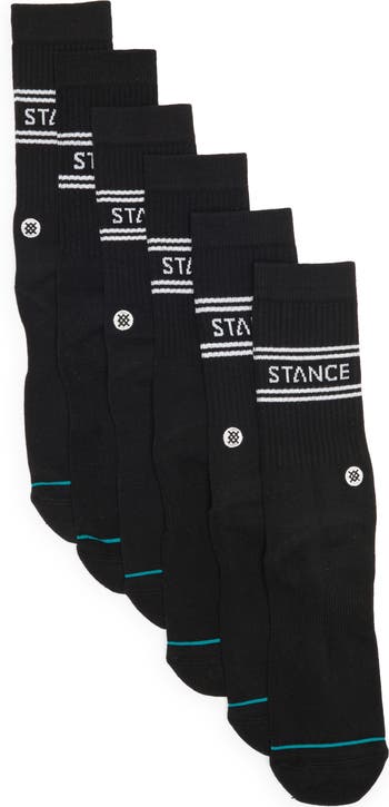 Stance Repeater Screen Crew Socks – Calzini Unisex Alti Al Polpaccio, Grigio, Taglia L (UK 8-12.5), Cuscinetti Mirati