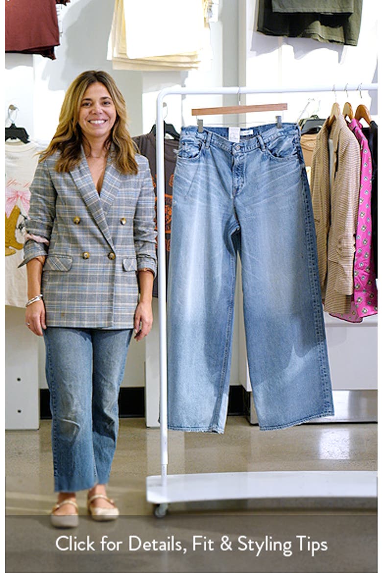 Lewes High Waist Superwide Leg Jeans video