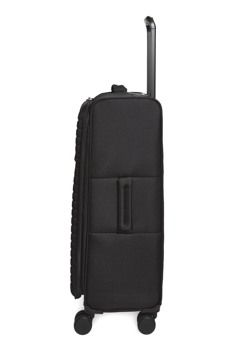 Lineation 25-Inch Softside Suitcase, Alternate, color, BLACK