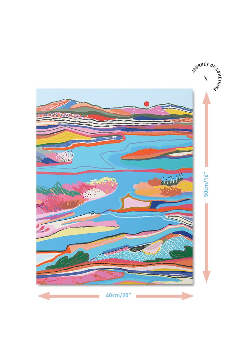 Paint By Numbers, Lake Windereme, DIY Painting Craft Kit, Alternate, color, Multicolored