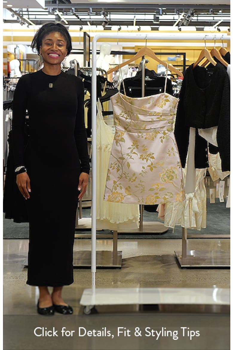 Mari Brocade Cocktail Dress video
