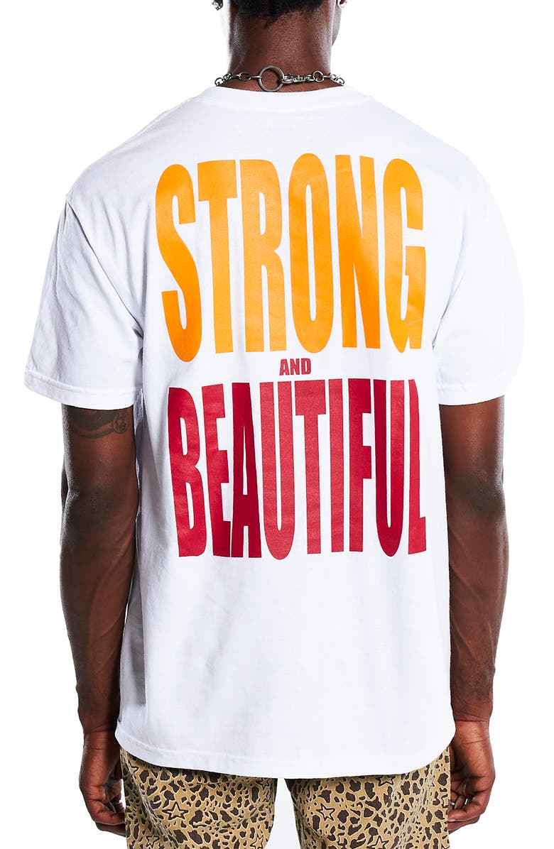 PLEASURES Strong Cotton Graphic Tee, Alternate, color, 