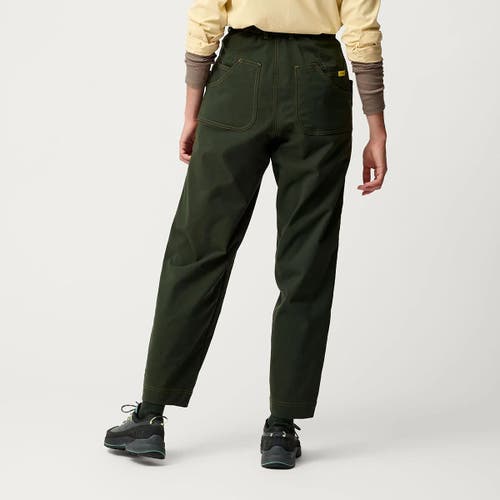 Hikerkind Kick Flare Trousers In Green