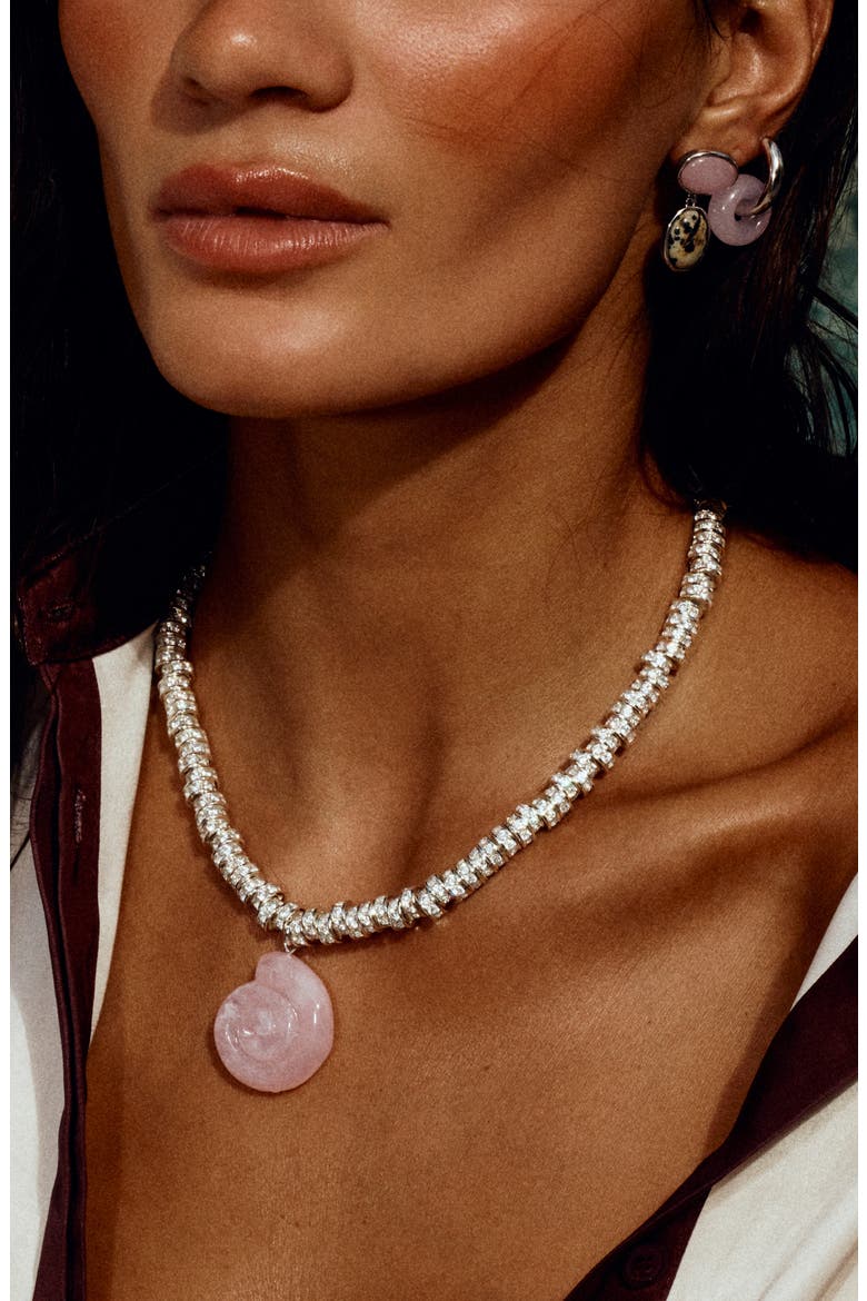 The Côte d'Azur Pendant Necklace, Alternate, color, GOLD