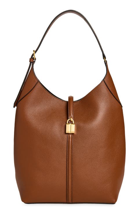 The Large Siena Leather Bucket Bag
