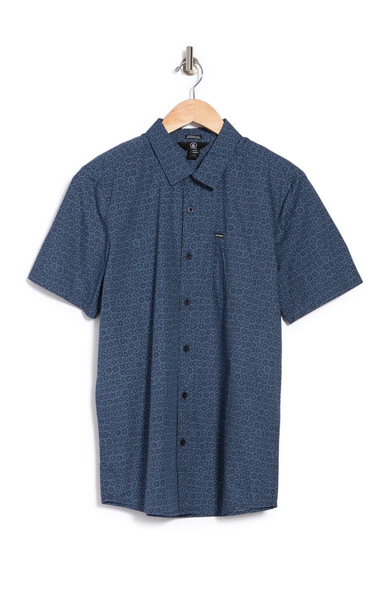 Volcom Jackaroach Short Sleeve Shirt, Alternate, color, 