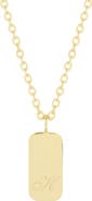 Brook and York Sloan Initial Pendant Necklace