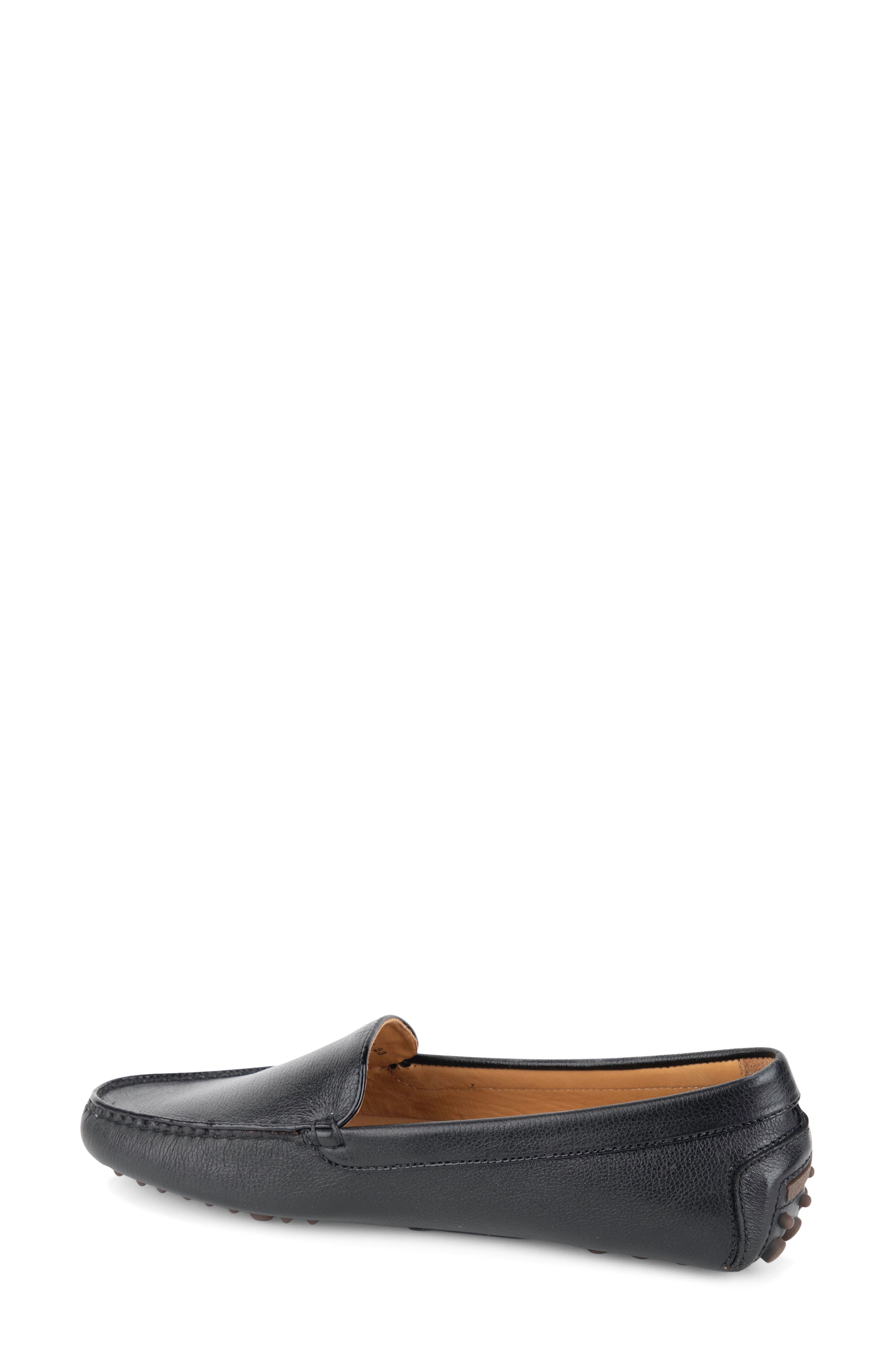 patricia green Jill Piped Driving Shoe, Alternate, color, Black