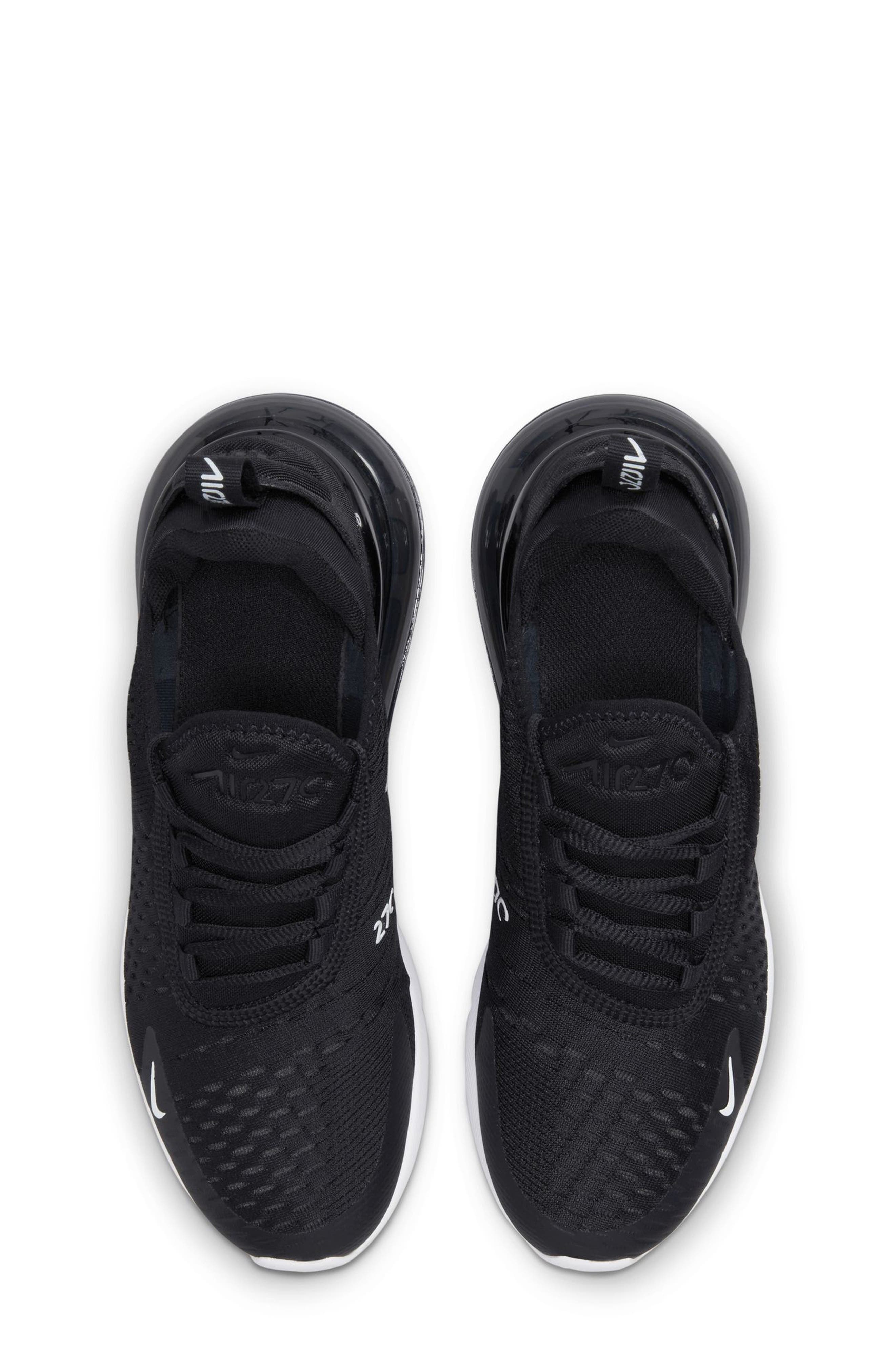 Nike Kids' Air Max 270 Sneaker, Alternate, color, 001 Black/White