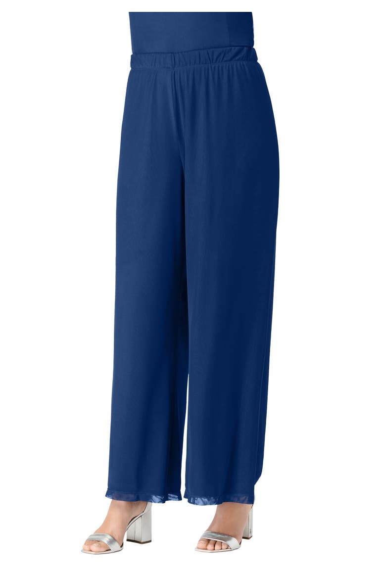 Mesh Overlay Pant, Main, color, EVENING BLUE