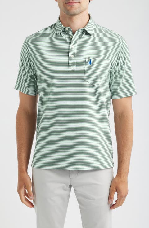 Jacks Stripe Hangin' Out Pocket Polo