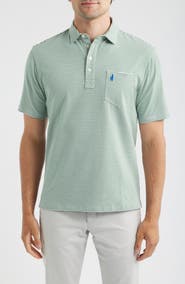 johnnie-O Jacks Stripe Hangin' Out Pocket Polo