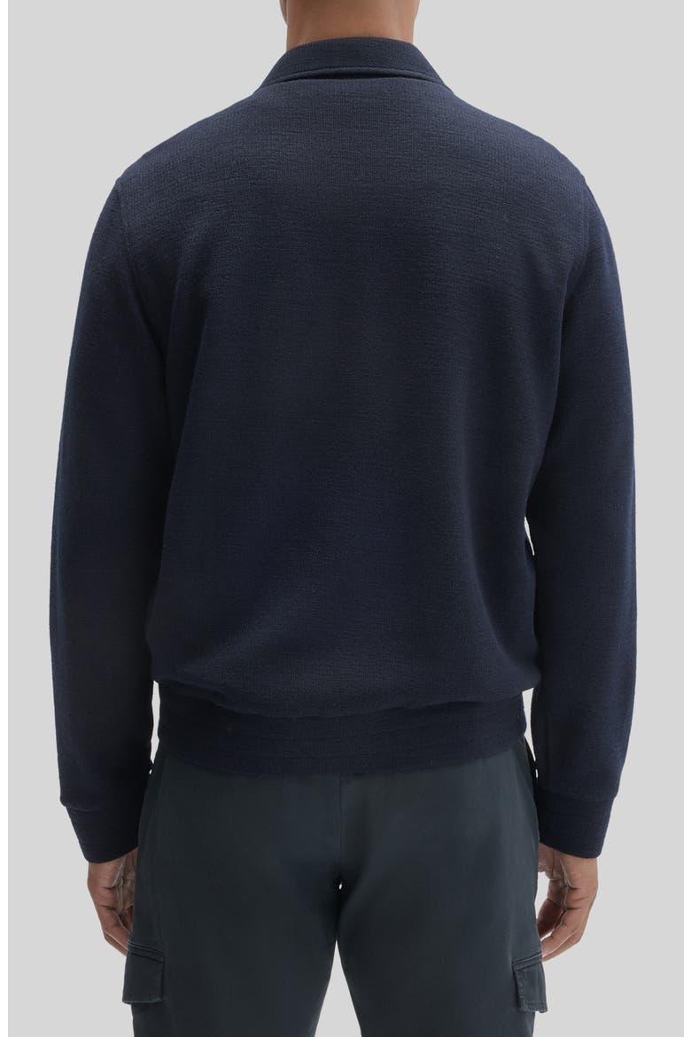 Mezner Cropped Zip Jacket, Alternate, color, NAVY
