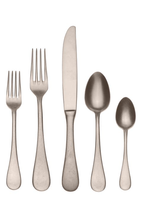 Distressed 5-Piece Place Setting