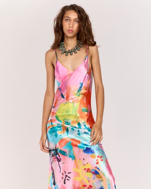 Romy Rodeo Slip Dress In Rodeo