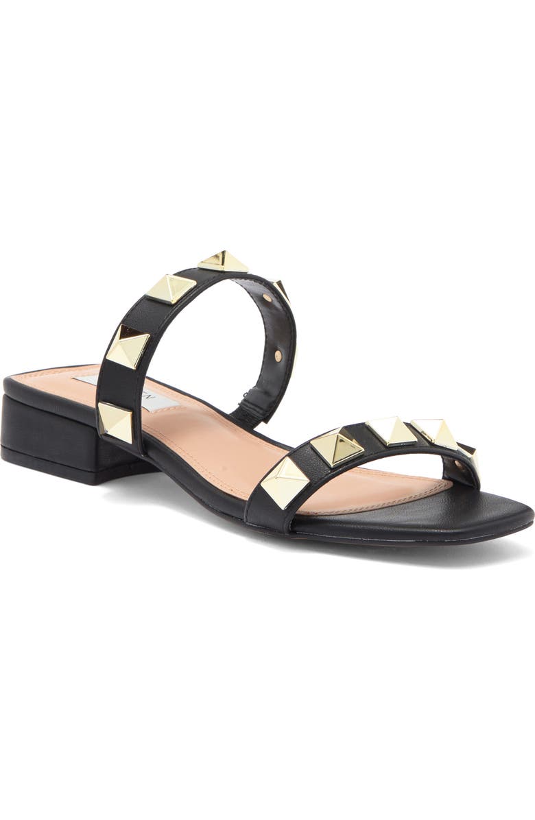 Steven New York Hays Pyramid Stud Slide Sandal, Main, color,