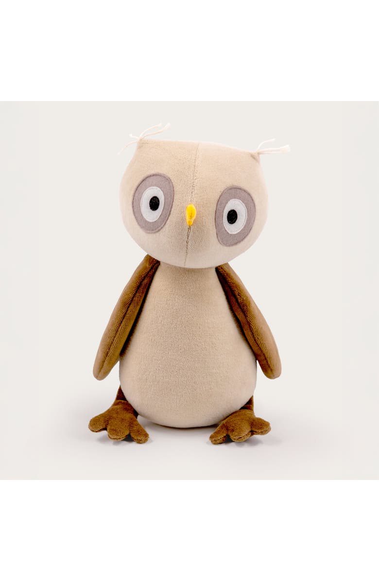 ADADA Ida, the owl stuffed animal, Main, color, Beige