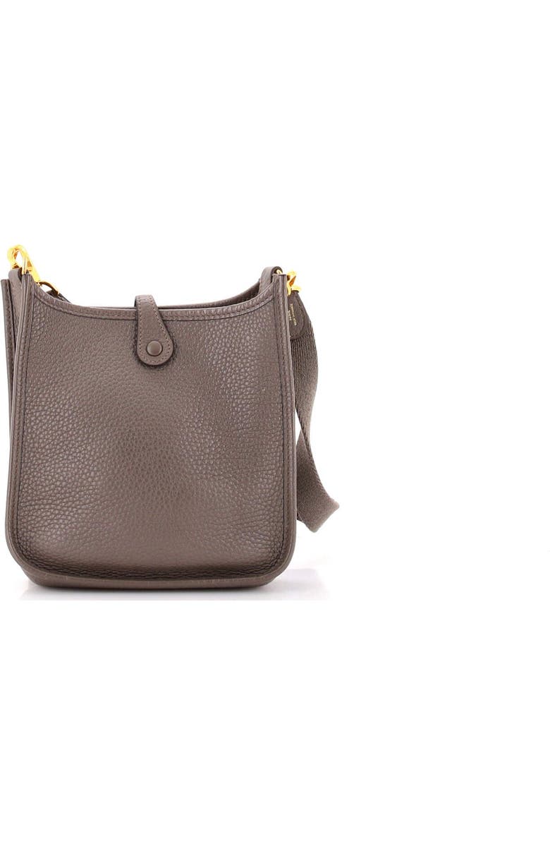 Pre-Owned Hermes Evelyne Bag Gen III Clemence TPM, Alternate, color, Vert De Gris