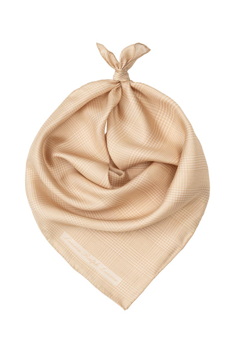 Glenplaid Square, Alternate, color, Sand Dune