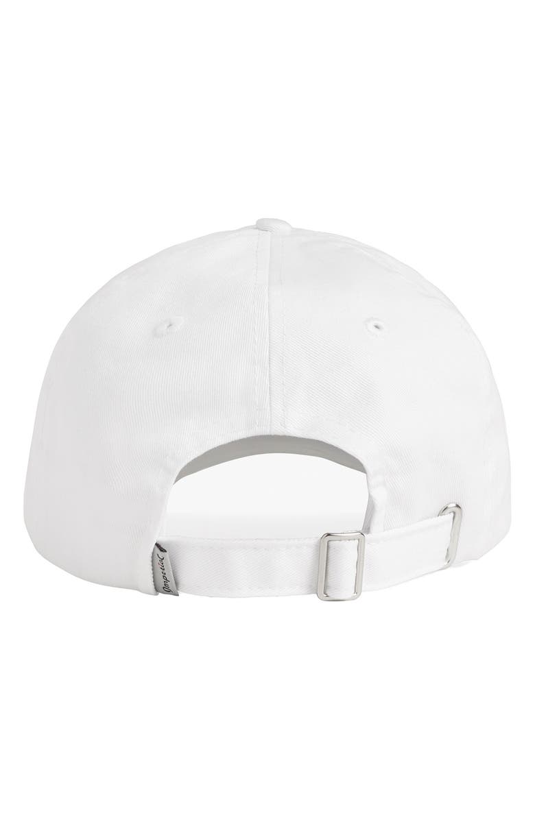 Favorite Daughter Classic Logo Cotton Twill Baseball Cap, Alternate, color, White