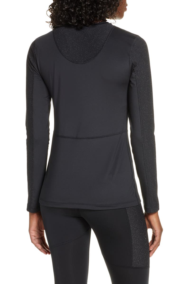 Nike Pro Warm Hollywood Long Sleeve Top, Alternate, color,